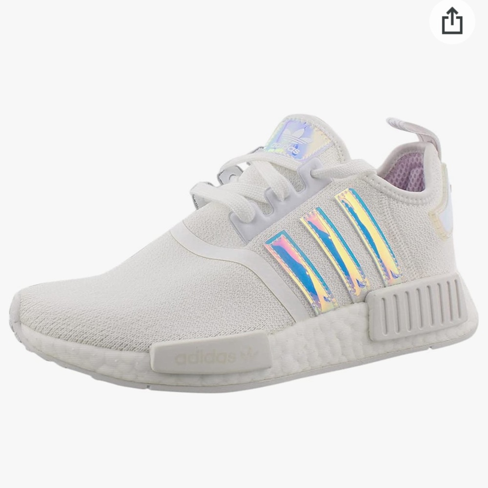 Adidas NMD R1 White Iridescent Women’s Sneakers